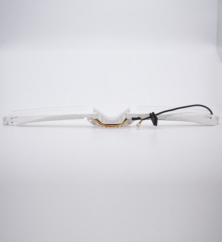 Декоративная задняя накладка в комплекте с LED подсветкой для Ninebot miniPLUS.Белый (10.01.7009.10)